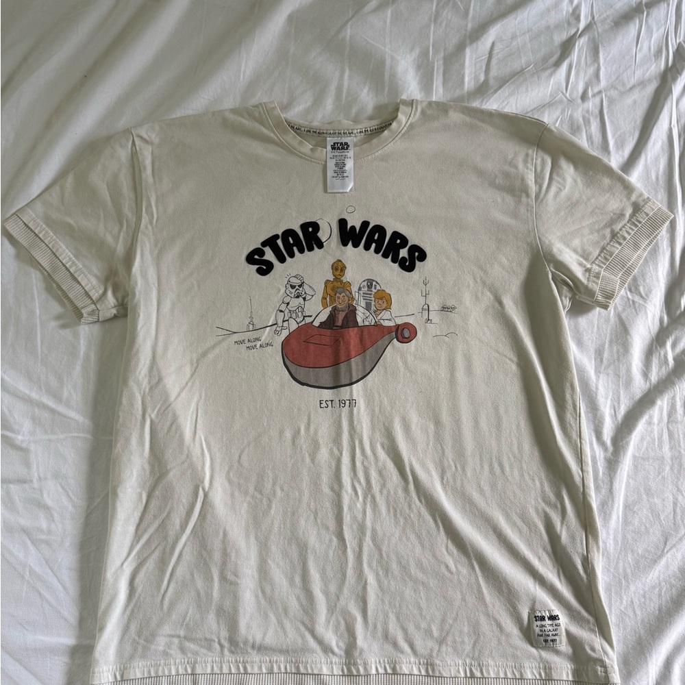 Star Wars Cream T-Shirt